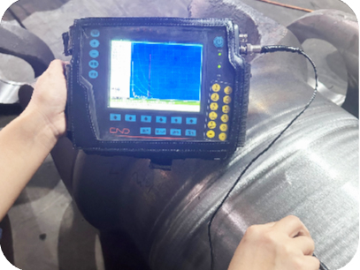 Digital-ultrasonic-flaw-detector